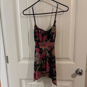 Self Esteem Black Floral Dress